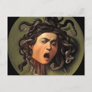 Medusa Head van Caravaggio Briefkaart