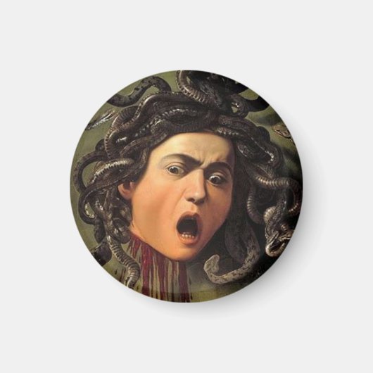 Medusa Head van Caravaggio Magneet (Voorkant)