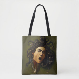 Medusa hoofd Caravaggio schilderij kunst mythologi Draagtas