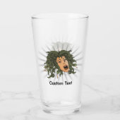 Medusa Hoofd Glas (Achterkant)
