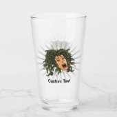 Medusa Hoofd Glas (Voorkant)
