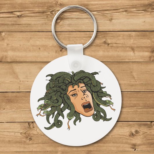 Medusa Hoofd Sleutelhanger