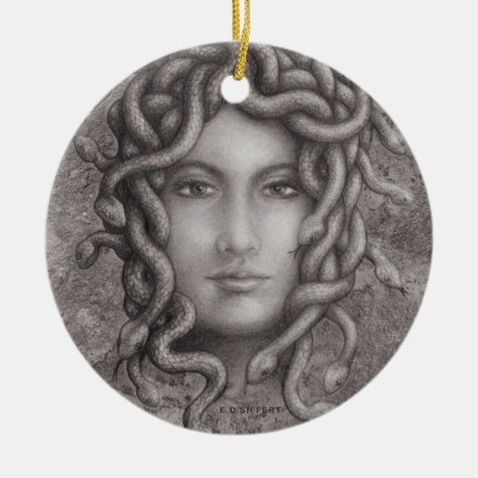 Medusa Keramisch Ornament (Voorkant)
