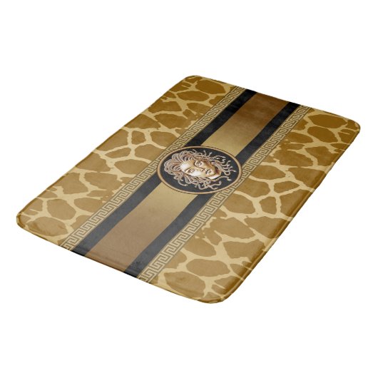 Medusa luxe Giraff Print Bath Mat (Gekanteld)