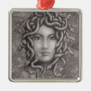 Medusa Metalen Ornament