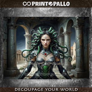 Medusa Myth: Tijd voor Poseidon om zijn rekening t Tissuepapier