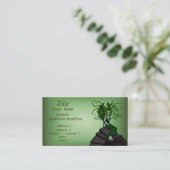 Medusa over de rotsen visitekaartje (Staand voorkant)