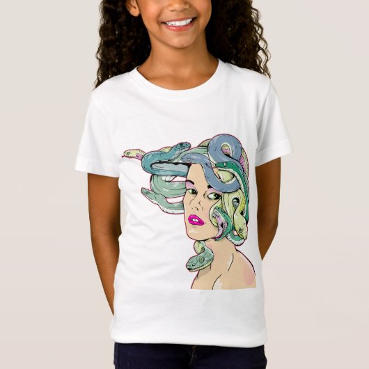Medusa-Pop T-shirt (Voorkant)