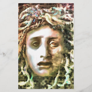Medusa Portret van een Gorgon Briefpapier