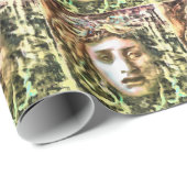 Medusa Portret van een Gorgon Cadeaupapier (Rol Hoek)