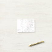 Medusa post-it-notities - poseer voor de camera. post-it® notes (Op bureau)
