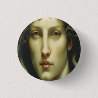 Medusa Renaissance stijl Ronde Button 3,2 Cm
