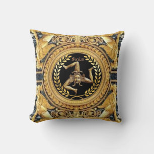 Medusa sicilienne avec Coussin de sphinges