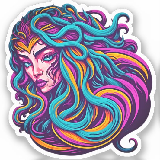 Medusa Sticker (Voorkant)