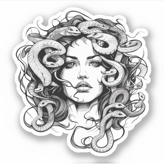 Medusa Sticker (Voorkant)