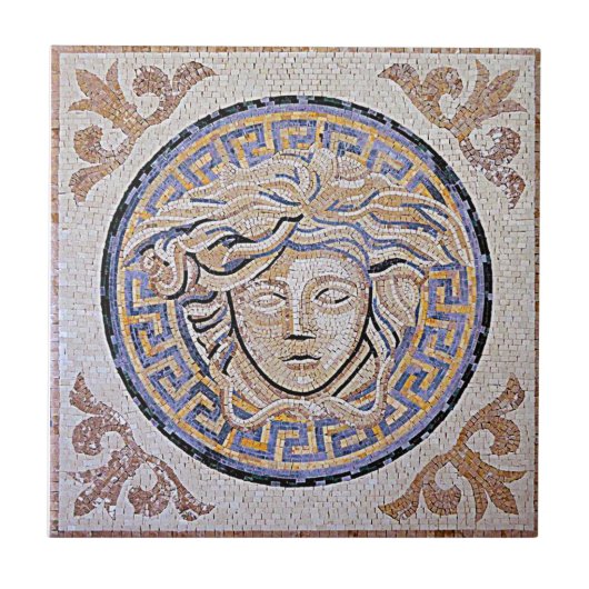 Medusa Tile Tegeltje (Voorkant)
