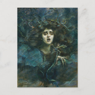 Medusa van Alice Pike Barney Briefkaart