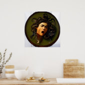Medusa van Caravaggio - Poster (Keuken)