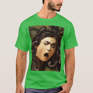 Medusas Head by Caravaggio T-shirt