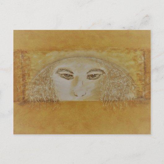 medusas, la mujer de sol briefkaart (Voorkant)