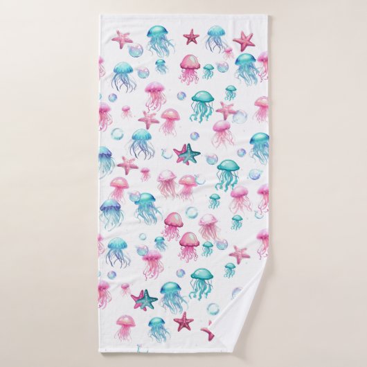 Méduse (Serviette de bain)