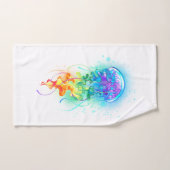 Méduse arc-en-ciel (Serviette à main)