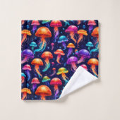 Méduse colorée (Gant de toilette)