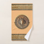 Méduse de style Greek Revival (Serviette à main)
