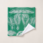 Méduse, Discomedusae par Ernst Haeckel (Gant de toilette)