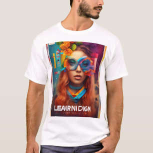 "Méduse Ethérée : T-shirt Grace in Motion"