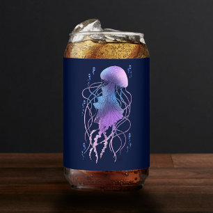 Méduse Éthérée Violet Bleu