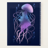 Méduse Éthérée Violet Bleu (Dos)