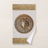 Méduse grecque de renouveau, Beige neutre spécial (Serviette à main)