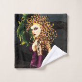 Méduse Mythologie grecque Snake Gorgon (Gant de toilette)