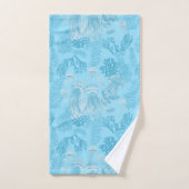 Méduse Pastel Bleu (Serviette à main)