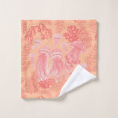 Méduse Peach Fuzz (Gant de toilette)
