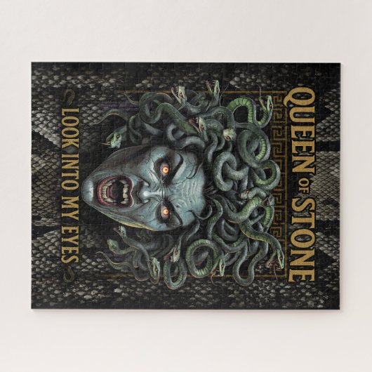 Méduse Reine de Pierre Puzzle (Horizontal)