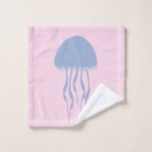 Méduse rose (Gant de toilette)
