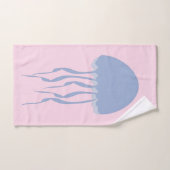 Méduse rose (Serviette à main)