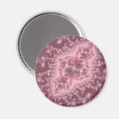 Méduse Rose Foncé Magnet (Recto/Verso)