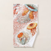 Méduses, Discomedusae par Ernst Haeckel (Serviette à main)