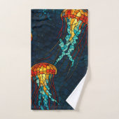 Méduses mosaïques (Serviette à main)