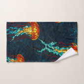 Méduses mosaïques (Serviette à main)