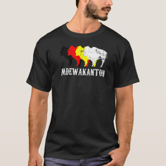 Medwakanton Sioux Isanti Santee Dakota Indiase sta T-shirt