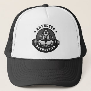 "meedogenloze agressie" Trucker Hat Pet
