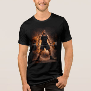 Meedogenloze Kracht – Zware Deadlift Power T-shirt