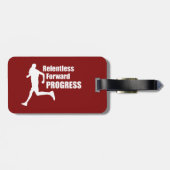 Meedogenloze Vooruitgang Hardlopen Bagagelabel (Achterkant horizontaal)
