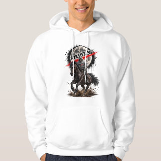 Meedogenloze Wolf Off Road Witte Hoodie