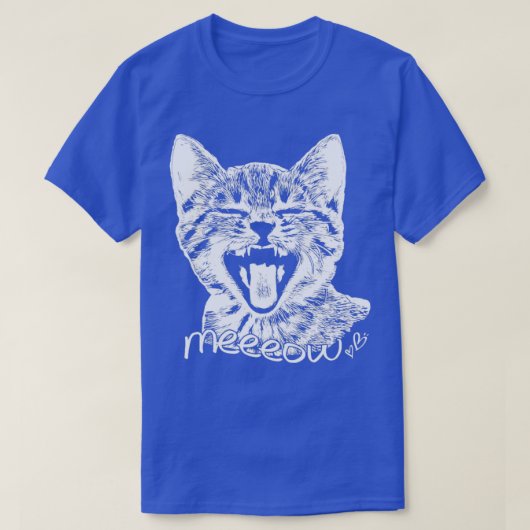 Meeeauw T-shirt (Design voorkant)