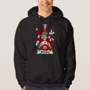 Meehan Coat of Arms Family Crest Premium Hoodie